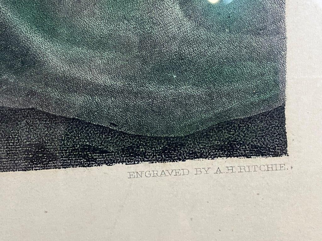 Lady Washington's Reception Day Hand Colored Lithograph - 6