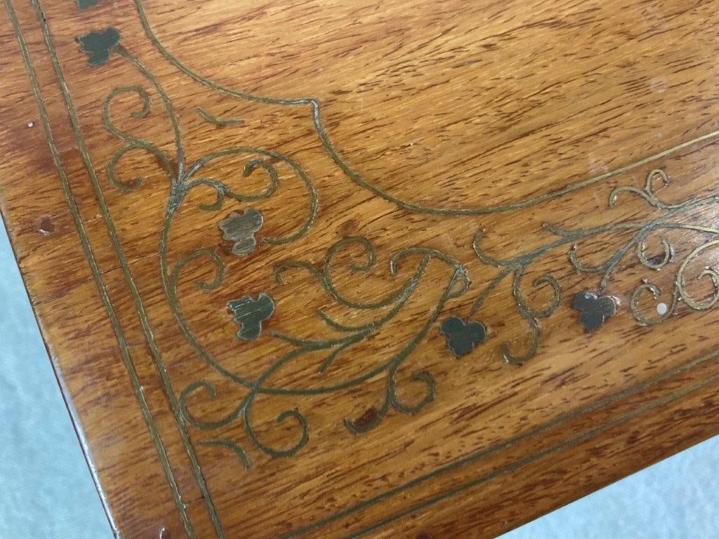 Exquisite Brass Inlaid Jewelry Box - 3