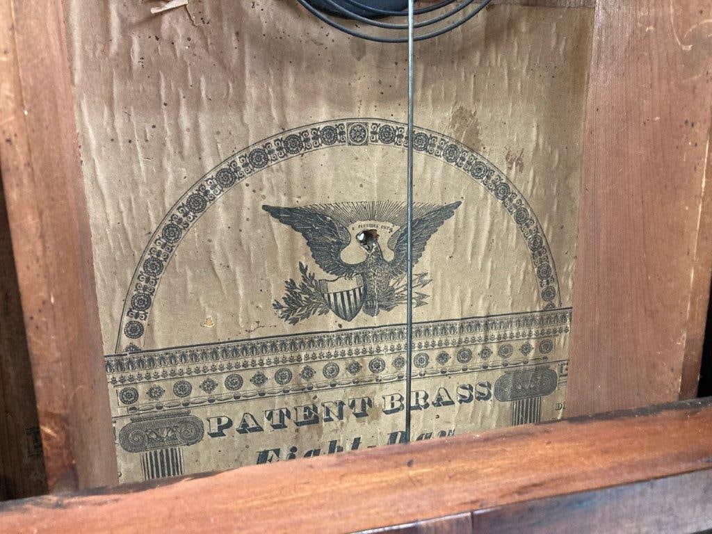 American Birge & Gilbert Triple Decker Mantle Clock - 7