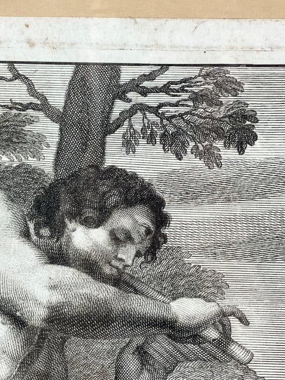 Pelagi Nymphs with Cyclops, Male and Merman Etching, 1704 - 7