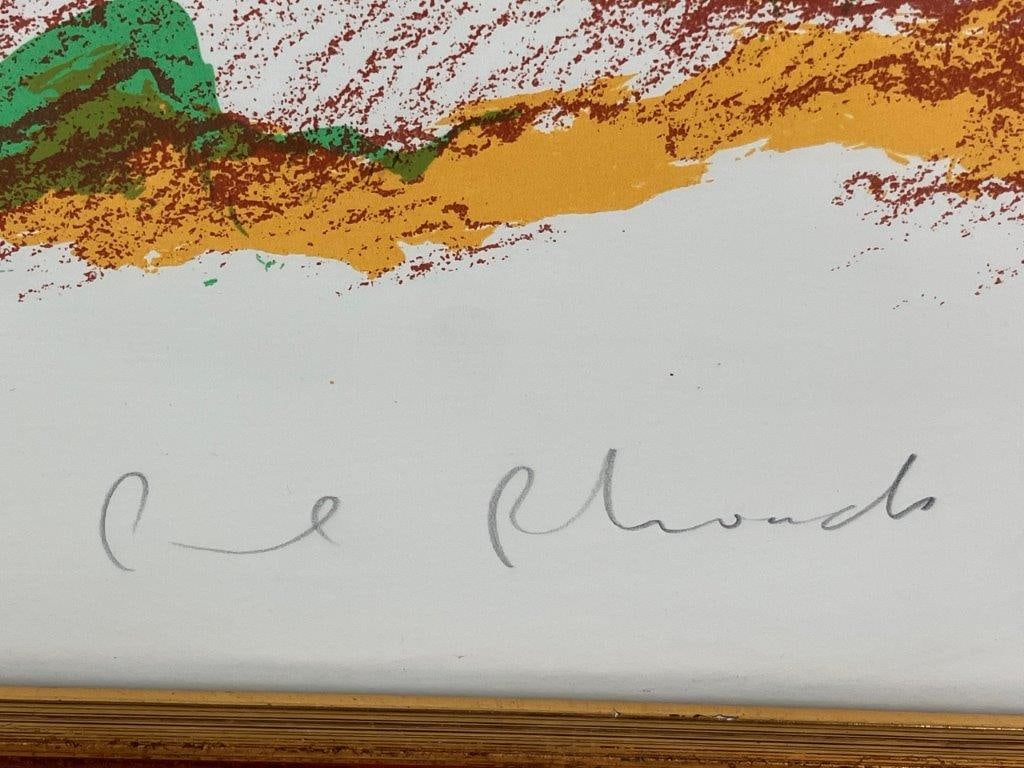 Abstract Landscape, Serigraph, Paul Rhoads - 4