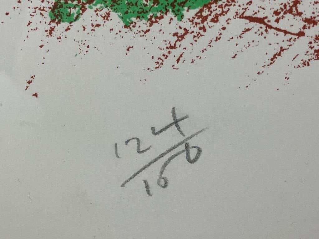 Abstract Landscape, Serigraph, Paul Rhoads - 5