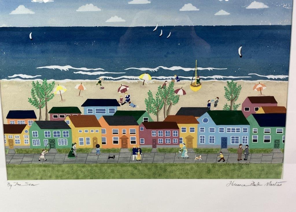 By The Sea, Florence Flock Martin, Watercolor - 2