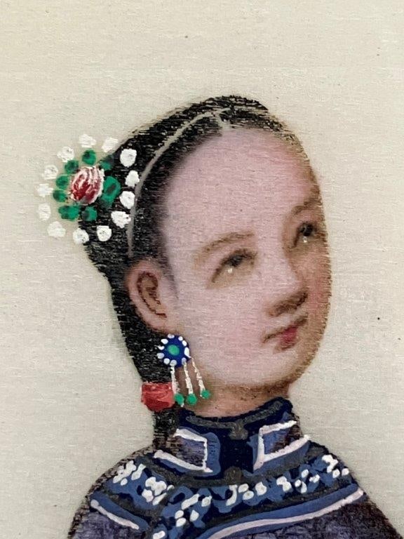 19th Century, Chinese Pith Paper Paintings - 9