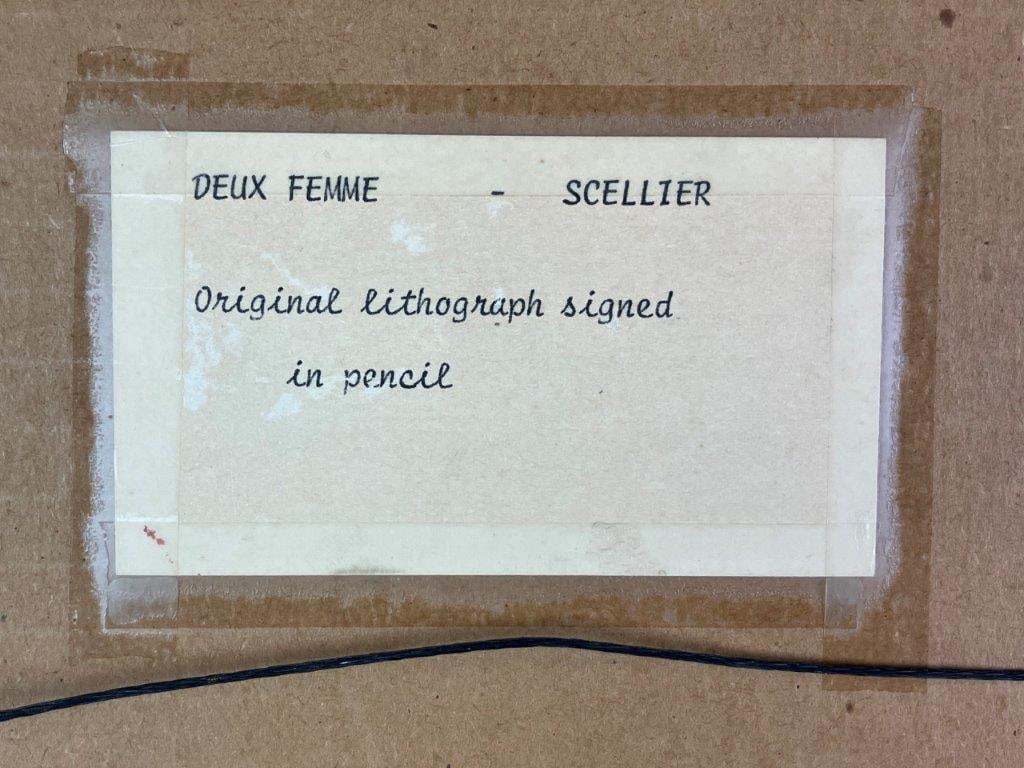 The Bird Found (L'oiseau Retrouve) Lithograph, Medeline Scellier - 9