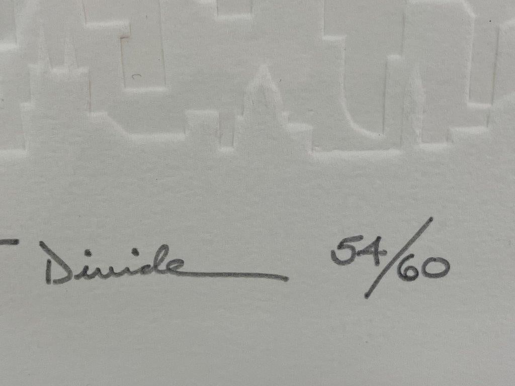 Signed Intaglio "Continental Divide" - 4