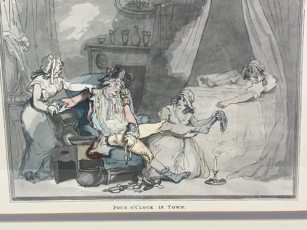 Four O'Clock In Town Print, Thomas Rowlandson - 2