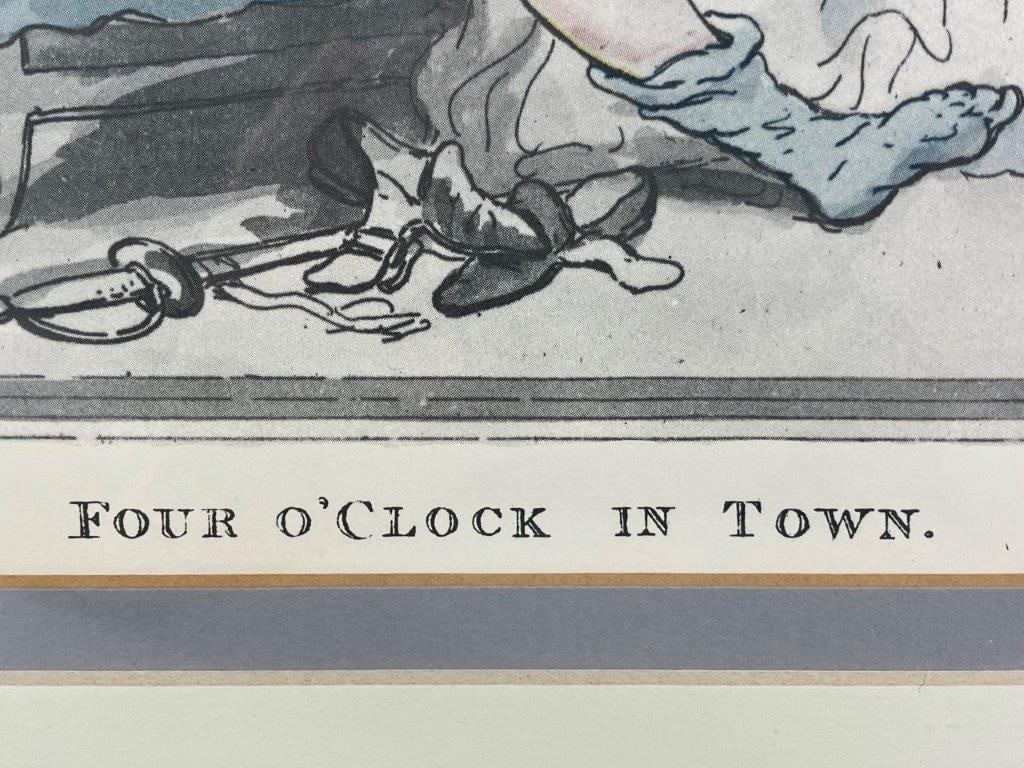 Four O'Clock In Town Print, Thomas Rowlandson - 4