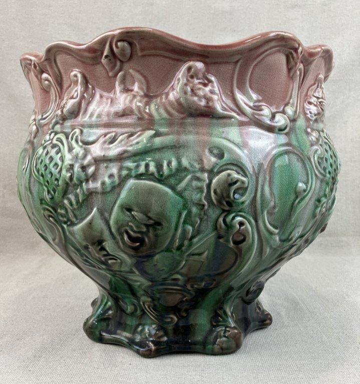 Majolica Jardiniere - 2