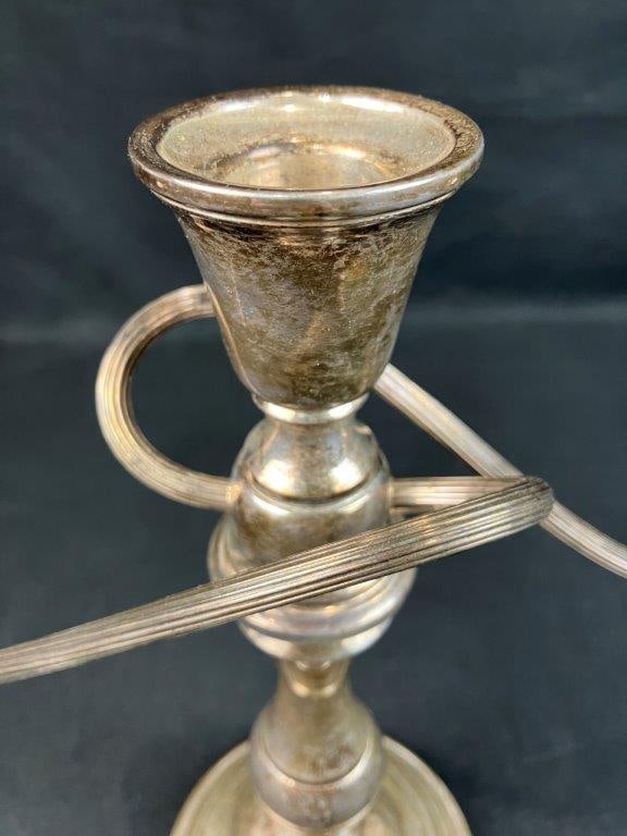 Sterling Silver Candelabra - 2