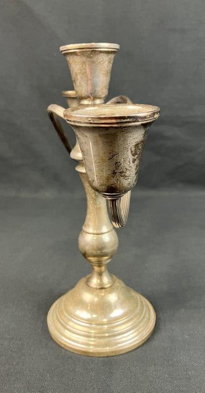 Sterling Silver Candelabra - 6