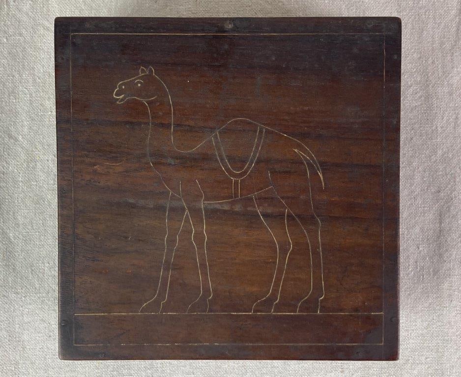 Early 20th Century Anglo-Indian Wood Box - 2