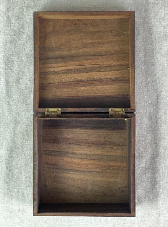 Early 20th Century Anglo-Indian Wood Box - 4