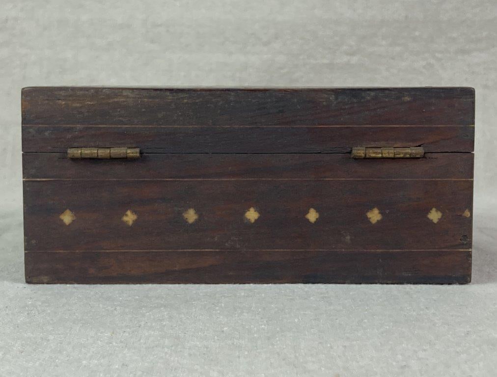 Early 20th Century Anglo-Indian Wood Box - 7