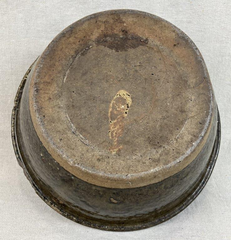 Edgefield Alkaline Glaze Stoneware Bowl - 8