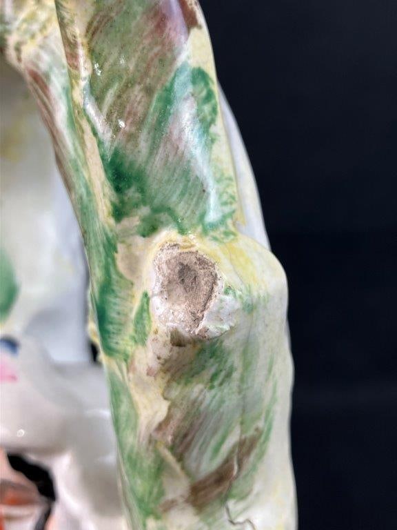 Staffordshire The Lover's Rival Spill Vase - 11