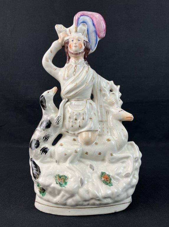 Staffordshire Hunter Figurine - 2