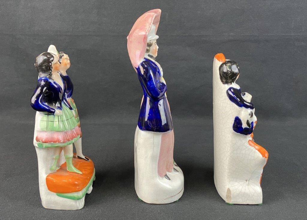 Three Staffordshire Figures - 6