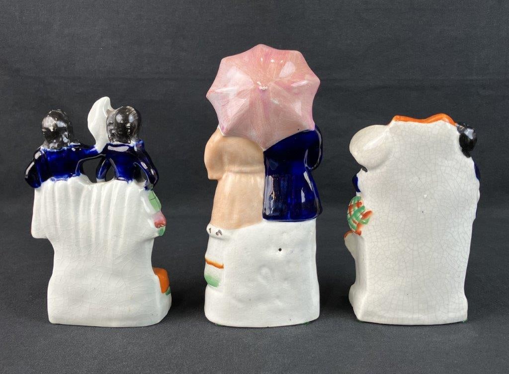 Three Staffordshire Figures - 8