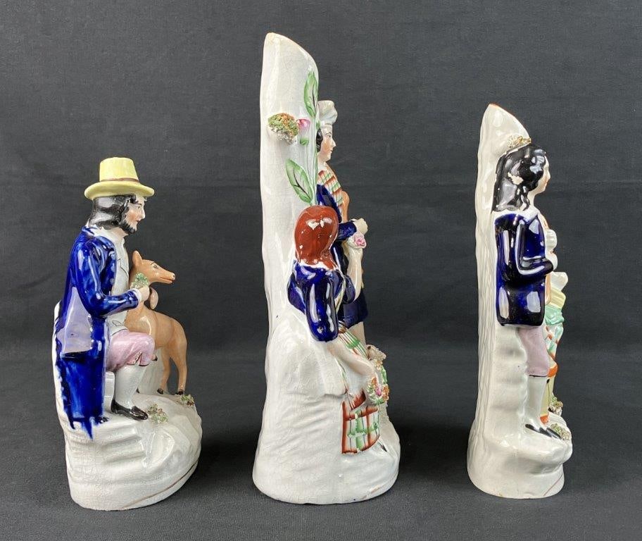 Three Staffordshire Figurines - 9