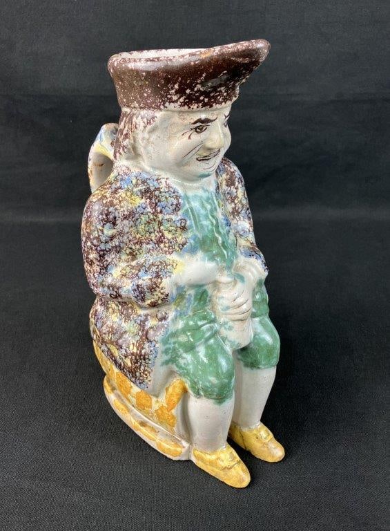 Spatterware Toby Jug - 2