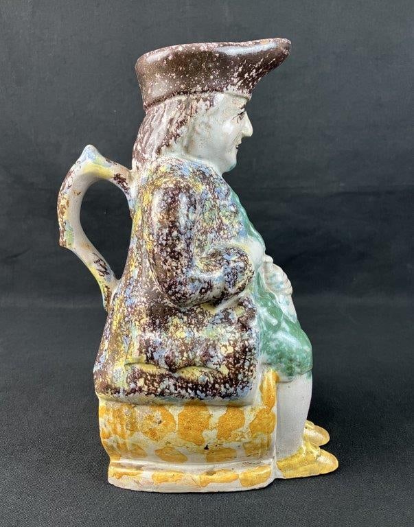 Spatterware Toby Jug - 5