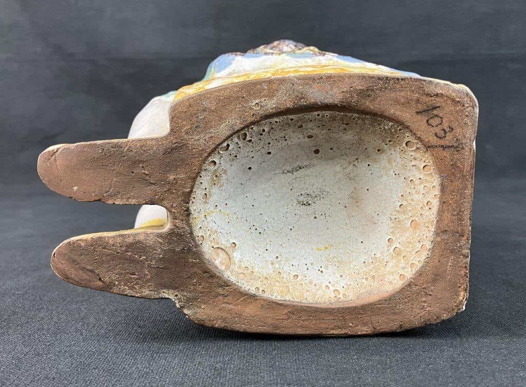 Spatterware Toby Jug - 8