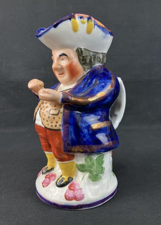 Victorian Snuff-Taker Toby Jug - 2