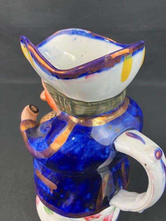 Victorian Snuff-Taker Toby Jug - 7