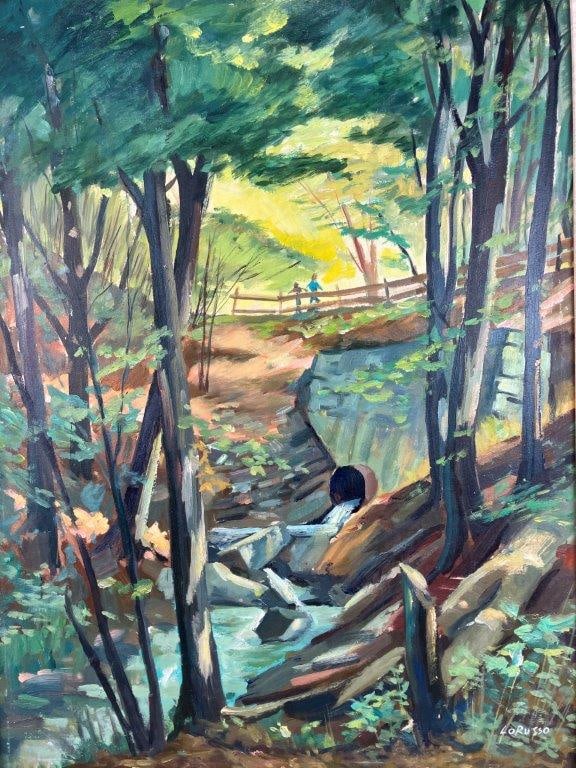 Joseph Lorusso, Landscape, Oil Painting - 2