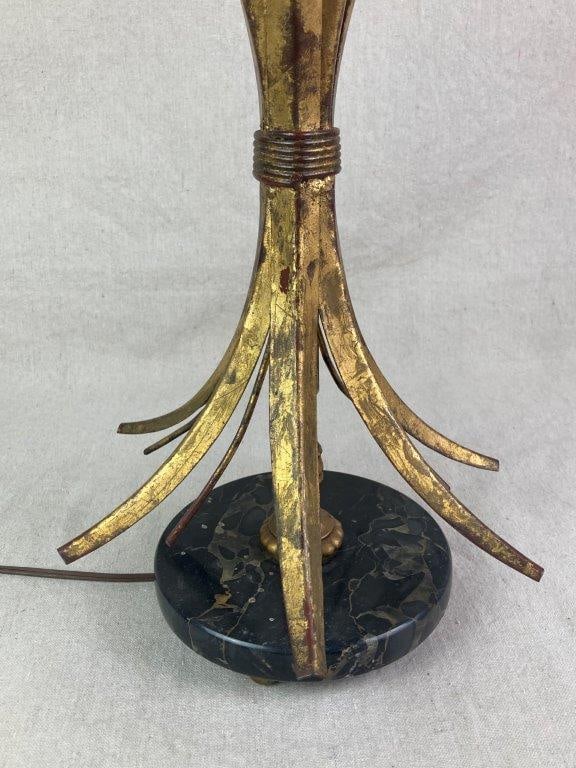 Sheaf of Wheat Gilt Table Lamp - 5