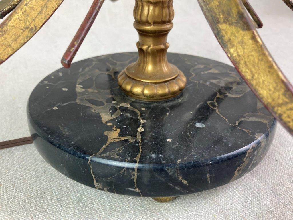 Sheaf of Wheat Gilt Table Lamp - 6