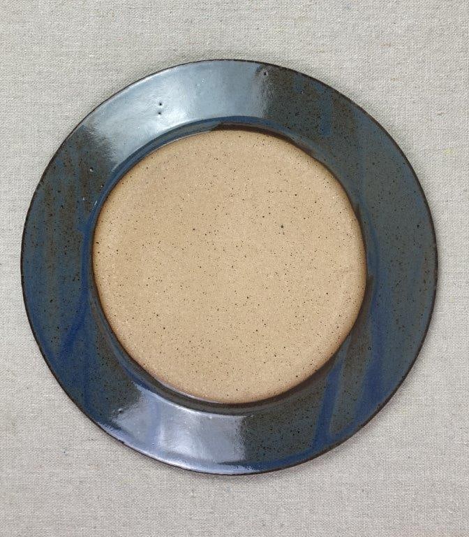 Studio Pottery Stoneware Plates - 10