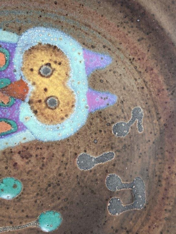 Studio Pottery Stoneware Plates - 13