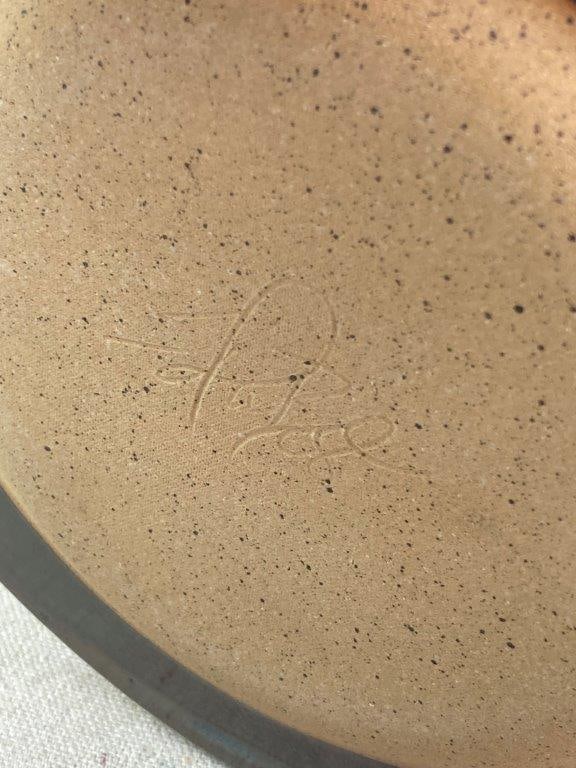 Studio Pottery Stoneware Plates - 16