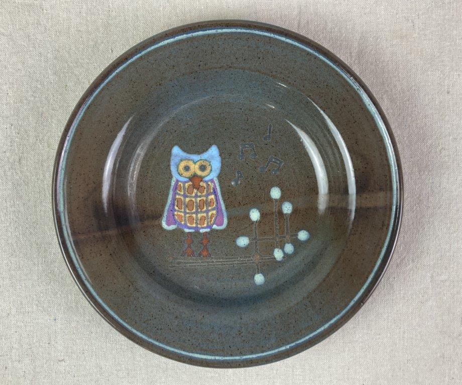Studio Pottery Stoneware Plates - 2