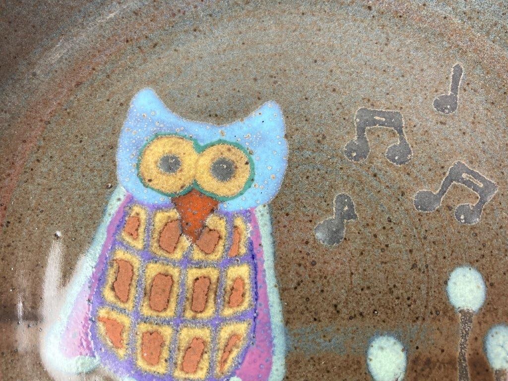 Studio Pottery Stoneware Plates - 3