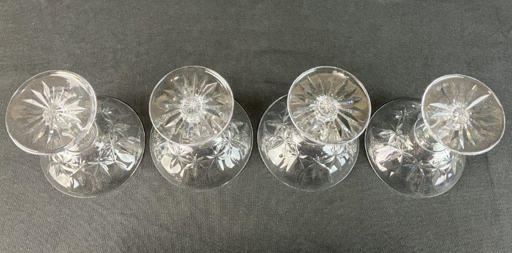 Four Waterford Crystal Kylemore Champagne Glasses - 6