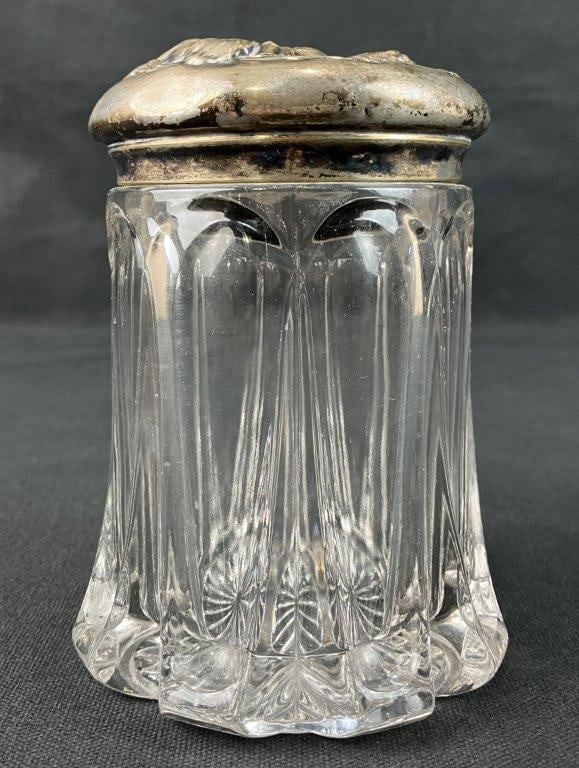 Art Nouveau Silverplate Covered Jar - 7