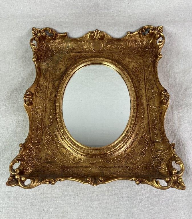 Baroque Style Italian Gilt Mirror (1 of 5)