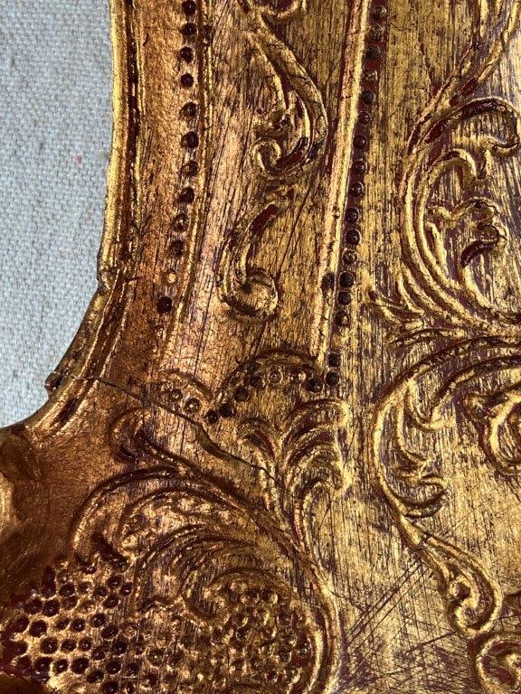 Baroque Style Italian Gilt Mirror - 5