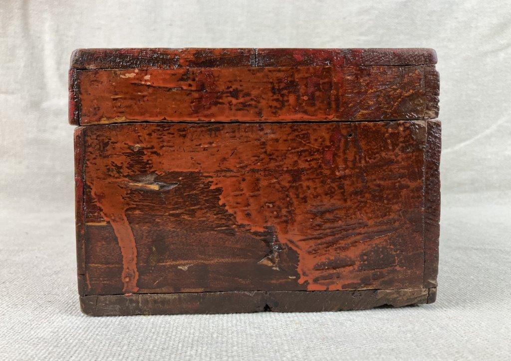 Folk Art Hand Painted Box - 9