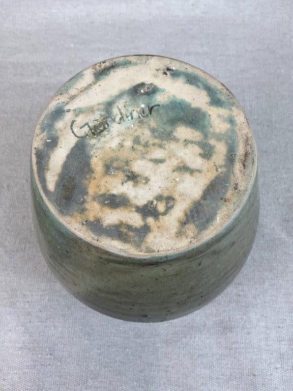 North Carolina Studio Pottery Covered Jar - 8