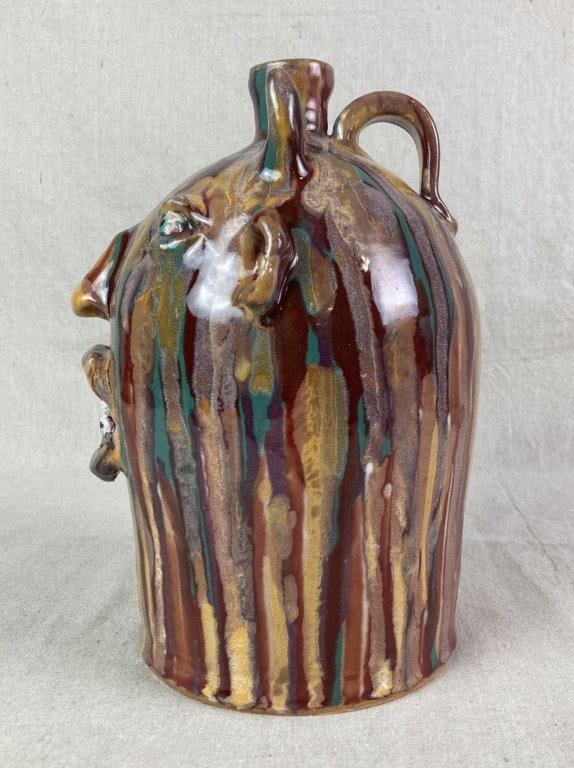 Devil Face Jug by Marvin Bailey - 10