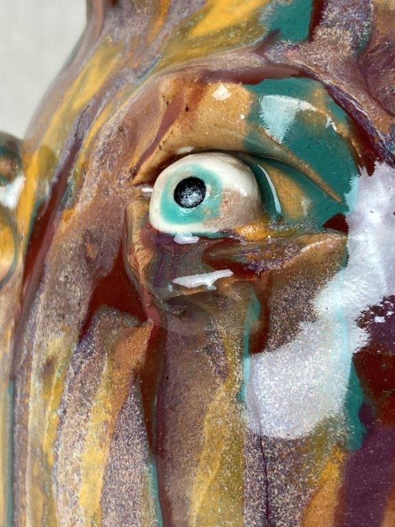 Devil Face Jug by Marvin Bailey - 5