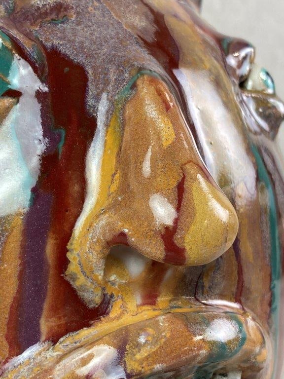 Devil Face Jug by Marvin Bailey - 6