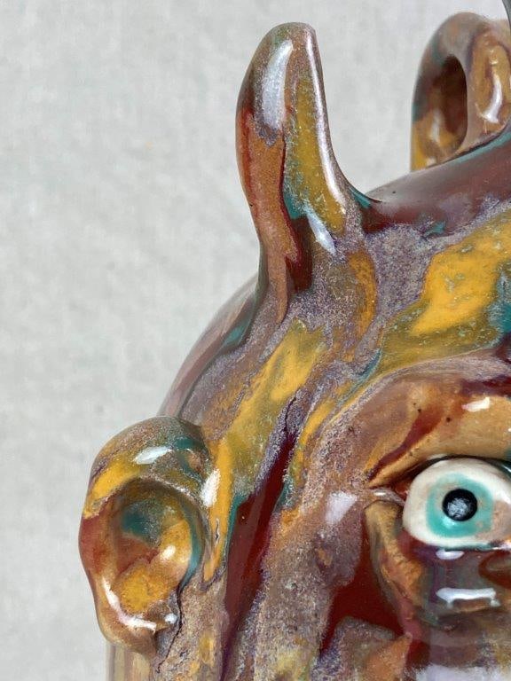 Devil Face Jug by Marvin Bailey - 7