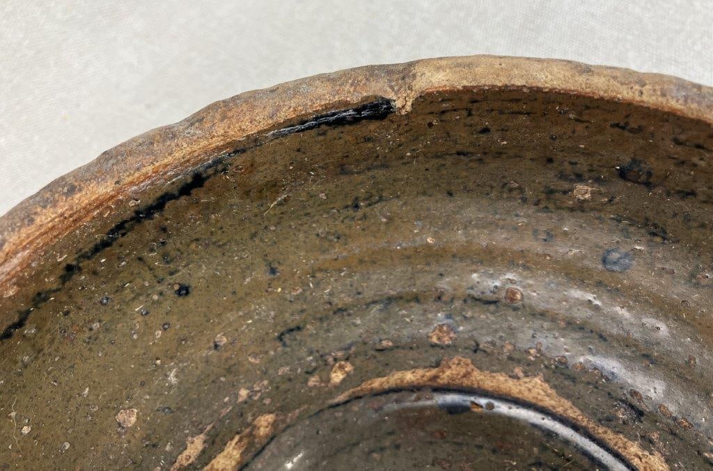 Two Glazed Stoneware Bowls - 4