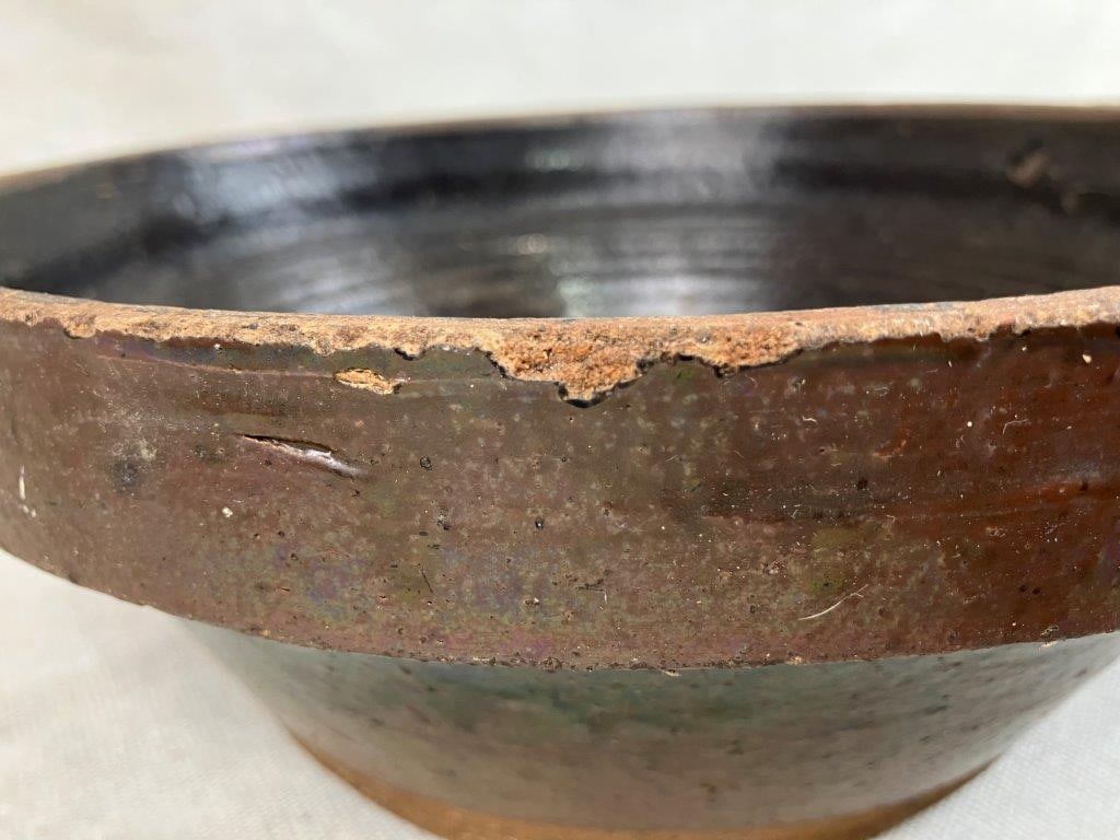 Two Glazed Stoneware Bowls - 6