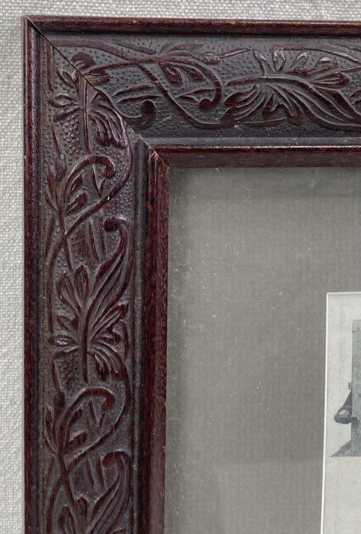 Biltmore Handwoven Homespuns Framed Historical Memorabilia - 6